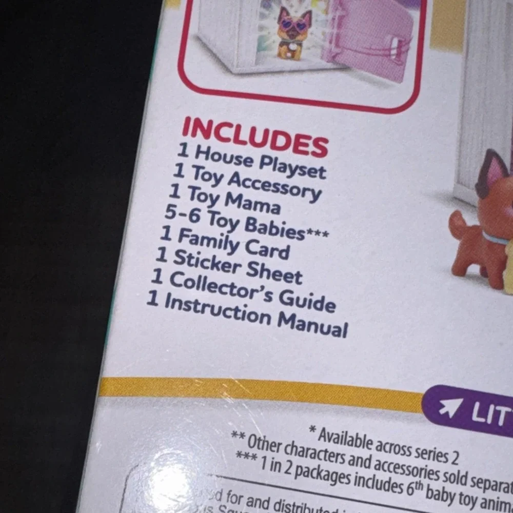 Little Live Pets Mama House Surprise Families Series 2 Playset - Shepherd Family